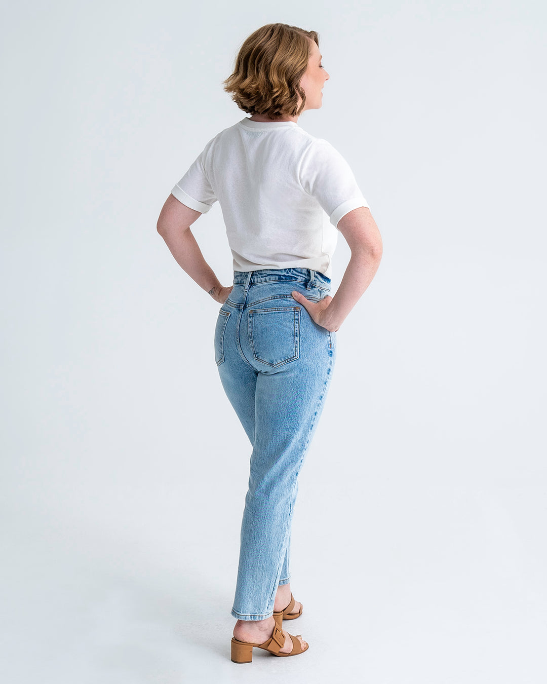 Perfect Fit Pear-Shaped Jeans - Blue Sky Day the Label