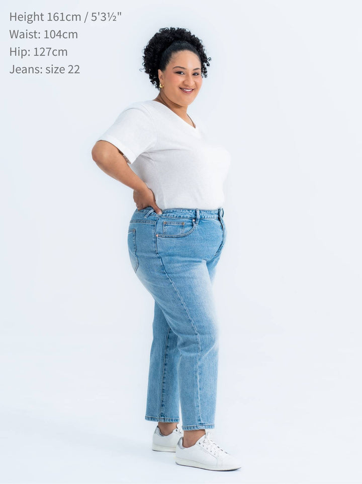 Pear-shaped jeans – short length