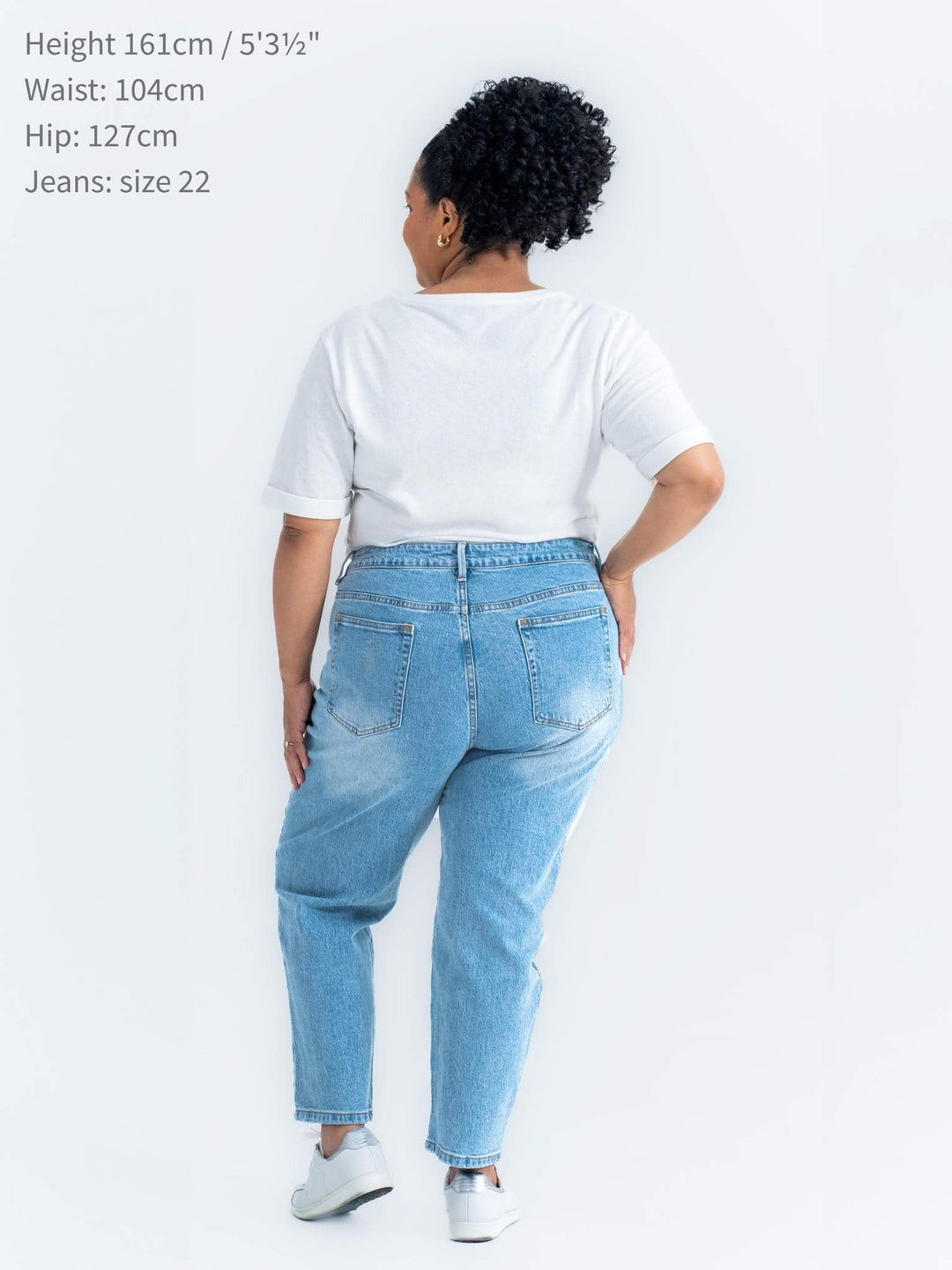 Pear-shaped jeans – short length