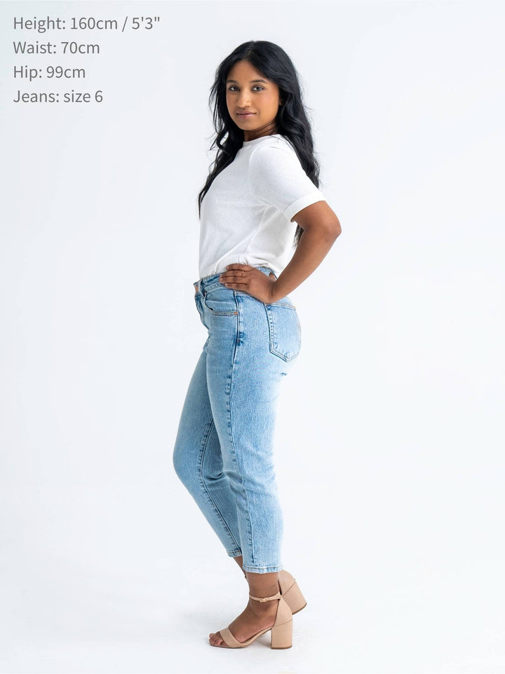 Pear-shaped jeans – short length
