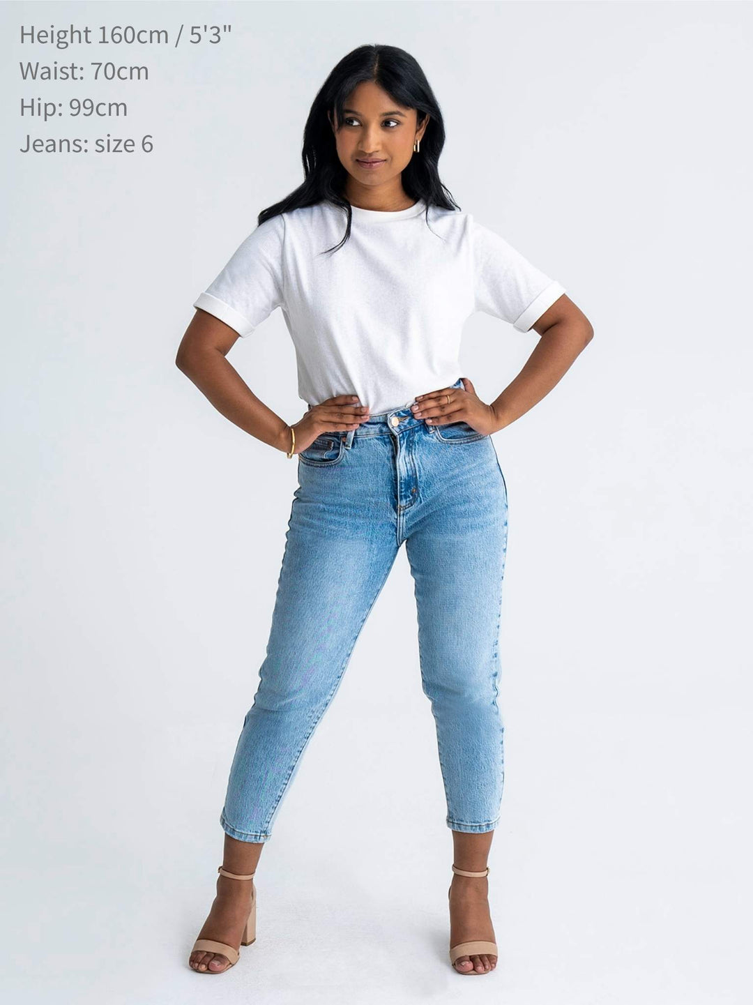 Pear-shaped jeans – short length