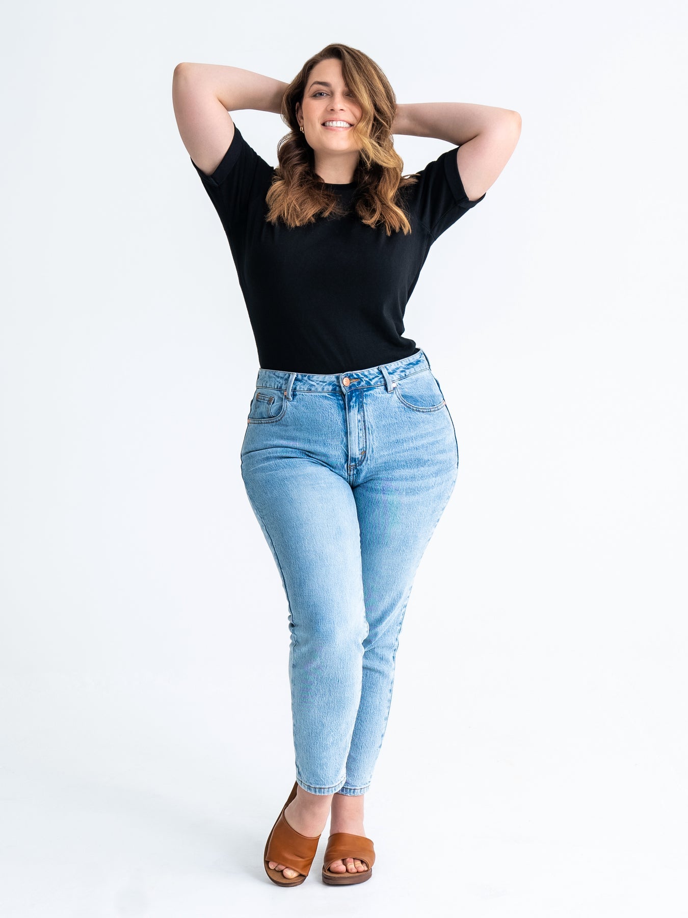 Perfect Fit Pear-Shaped Jeans - Blue Sky Day the Label