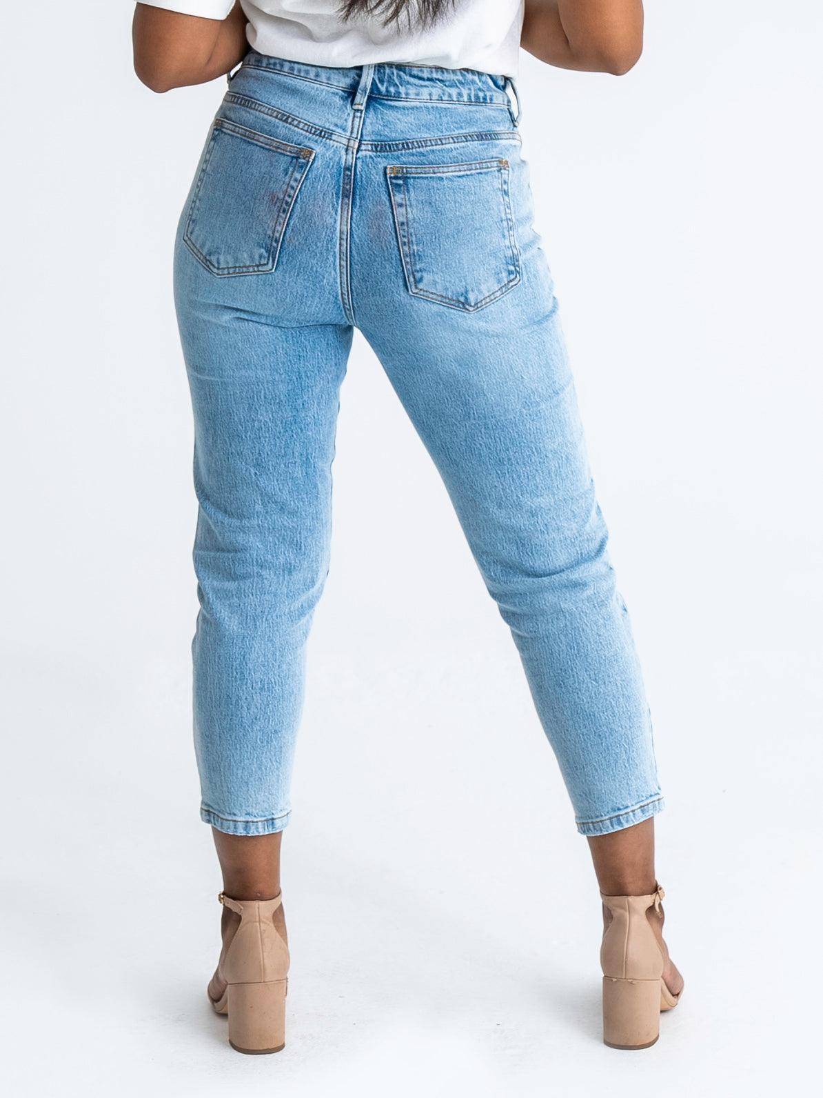 Pear-shaped jeans – short length