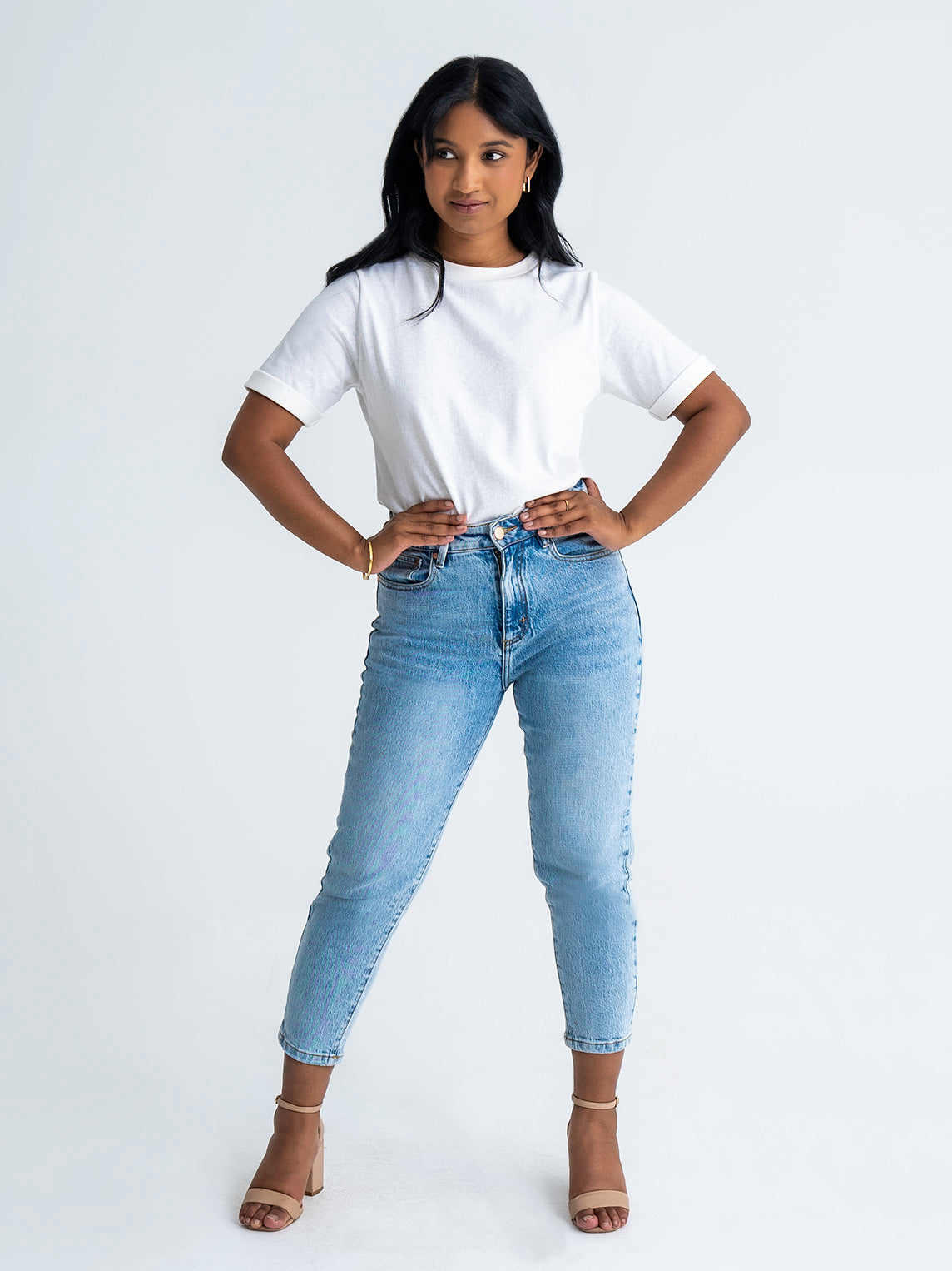 Pear-shaped jeans – short length