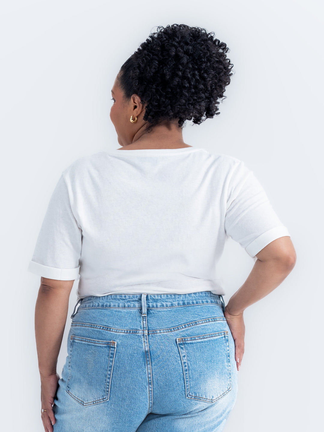 Big boob t-shirt - V-neck