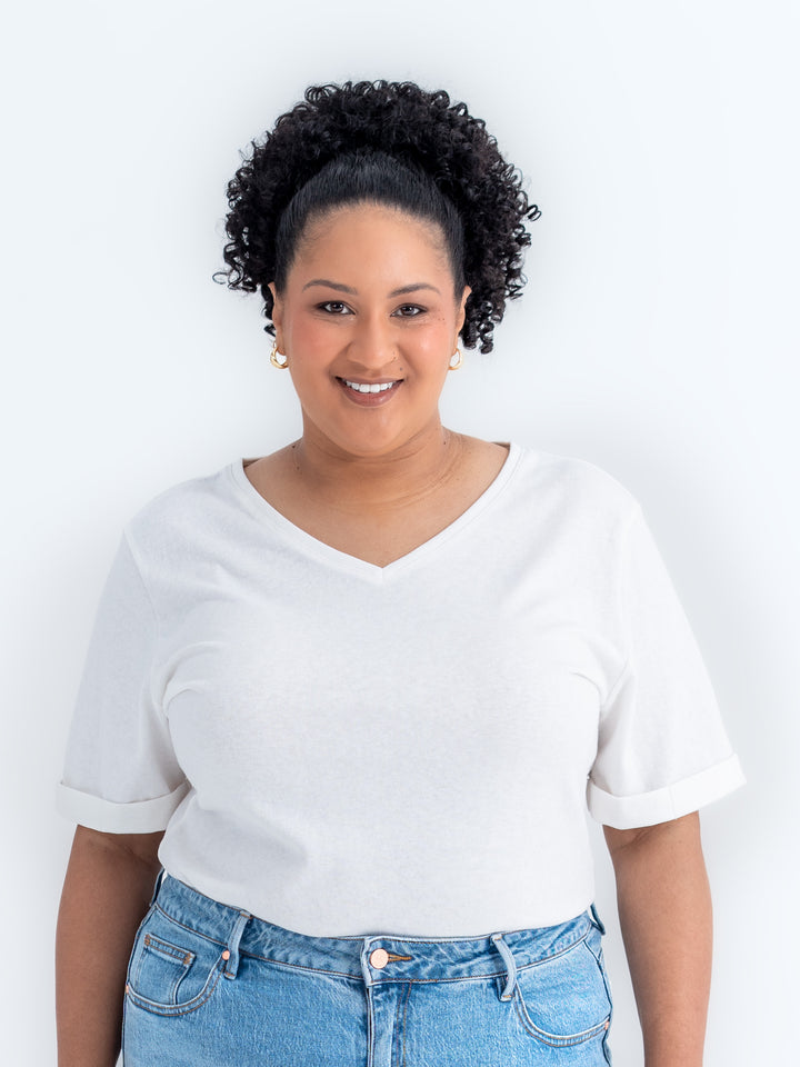 Big boob t-shirt - V-neck