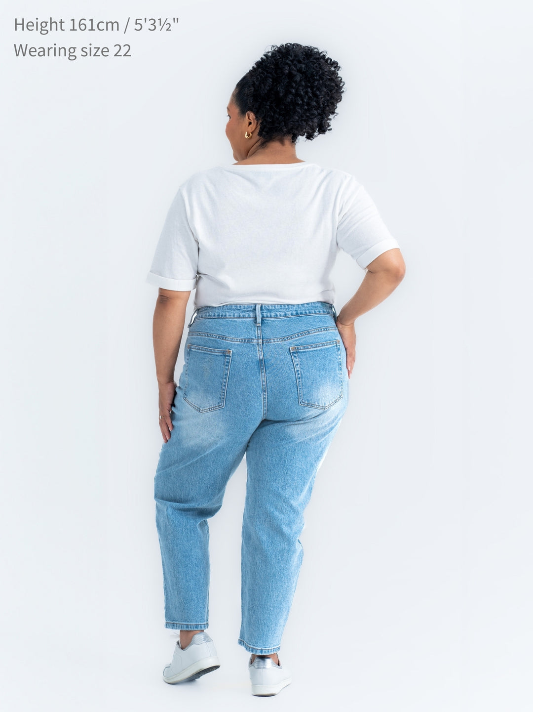 Pear-shaped jeans – short length