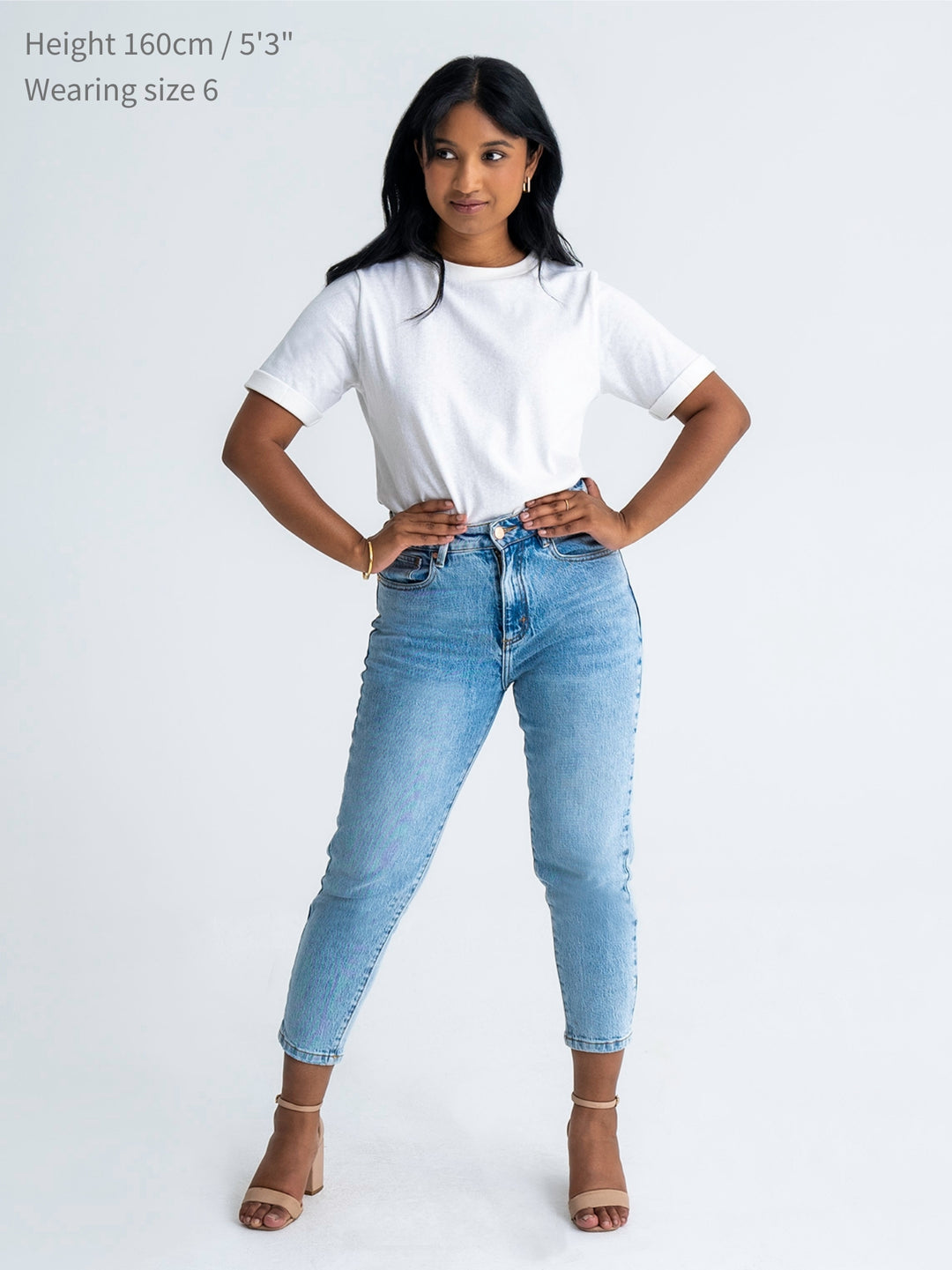 Pear-shaped jeans – short length