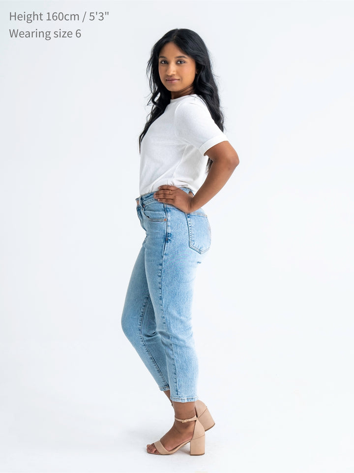 Pear-shaped jeans – short length