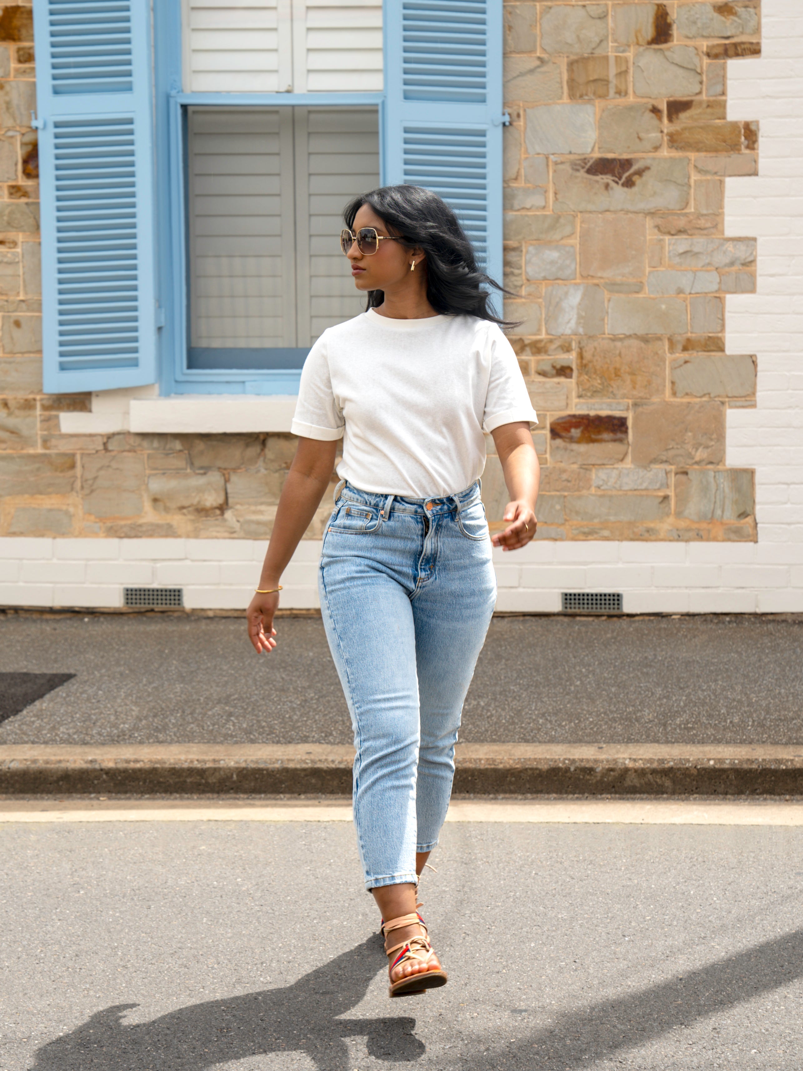 Pear-shaped jeans – short length