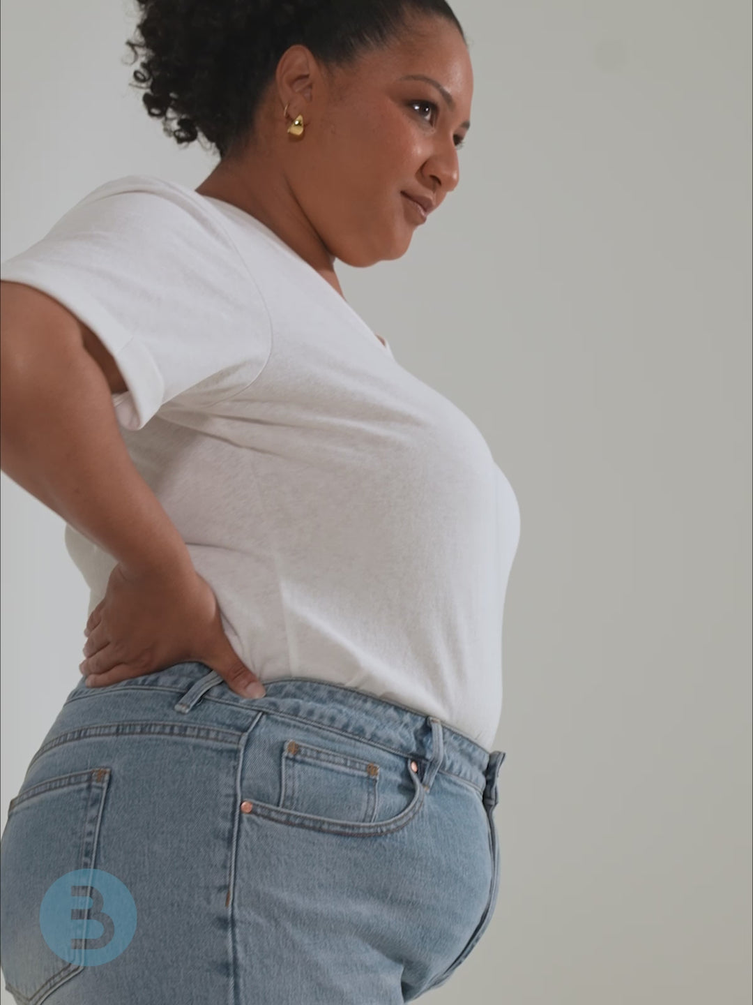 Big boob t-shirt - V-neck