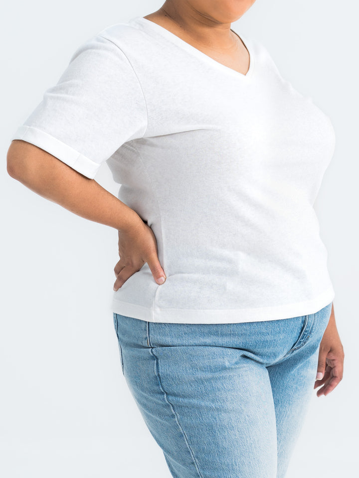 Big boob t-shirt - V-neck