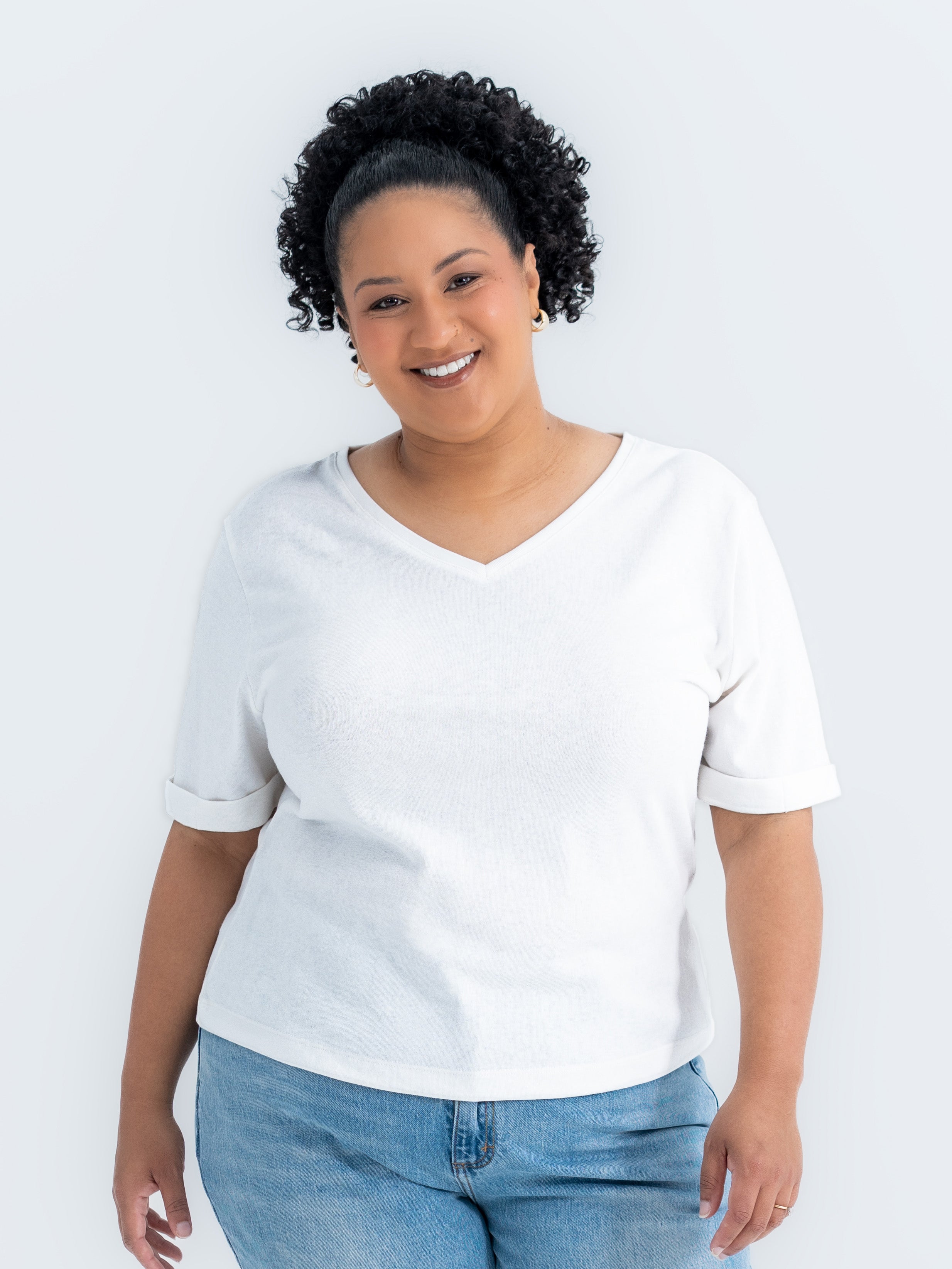 Big boob t-shirt - V-neck
